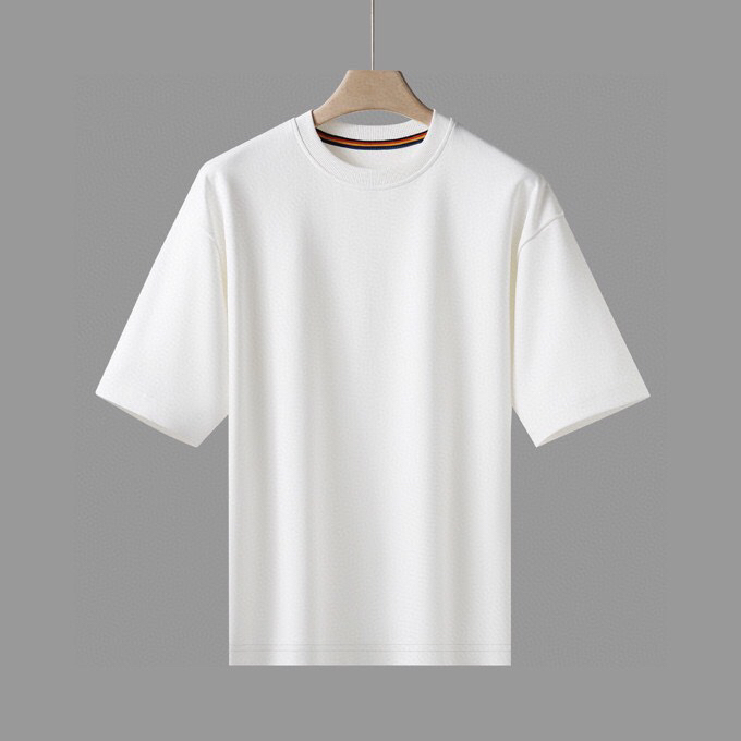 Zegna Clothing T-Shirt Men Cotton Spring Collection Fashion Short Sleeve