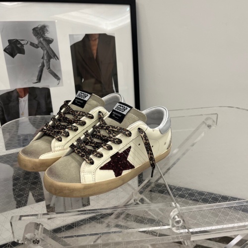 Golden Goose Superstar Leather Sneakers Distressed with Glitter Star 1 Golden Goose Superstar Leather Sneakers Distressed with Glitter Star