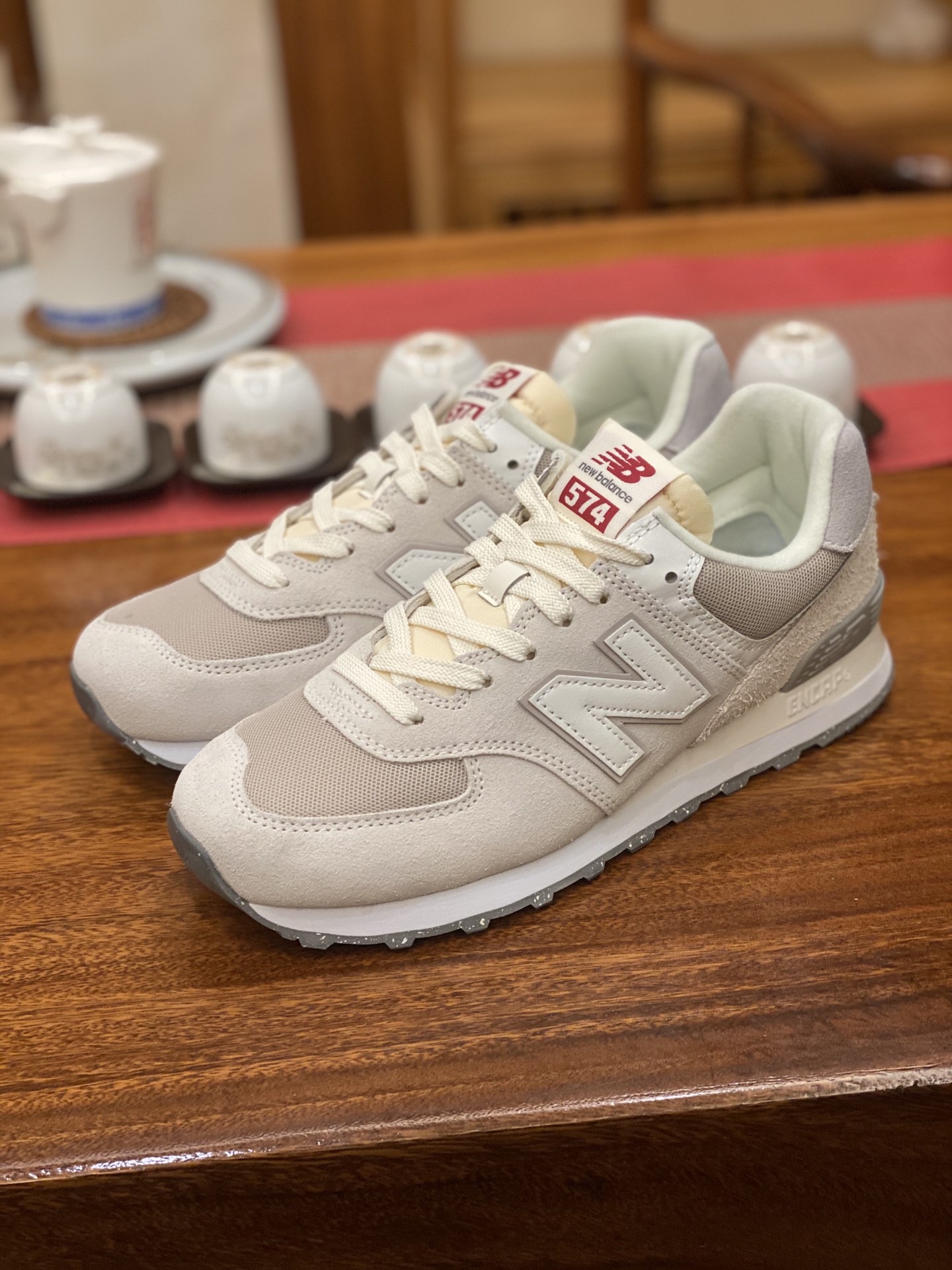 😇 顶级原版 DT版  NB574 灰色 U574RCD 男女鞋 36 37 37.5 38 38.5 39 40 40