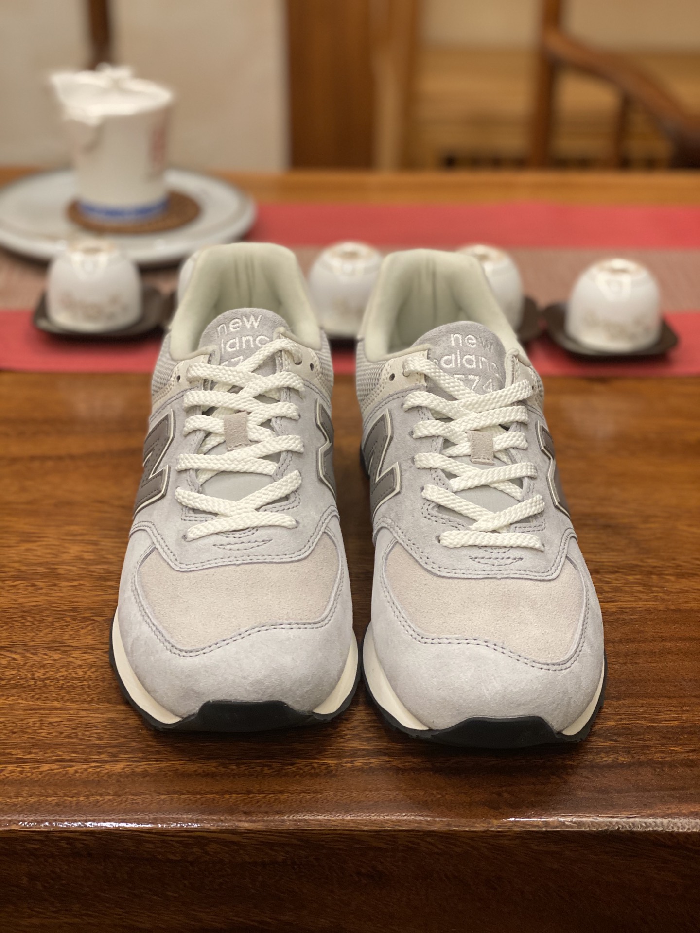 😇 DT版  平台货 NB574 淡蓝 U574AL2 男女鞋 36 37 37.5 38 38.5 39 40 40.