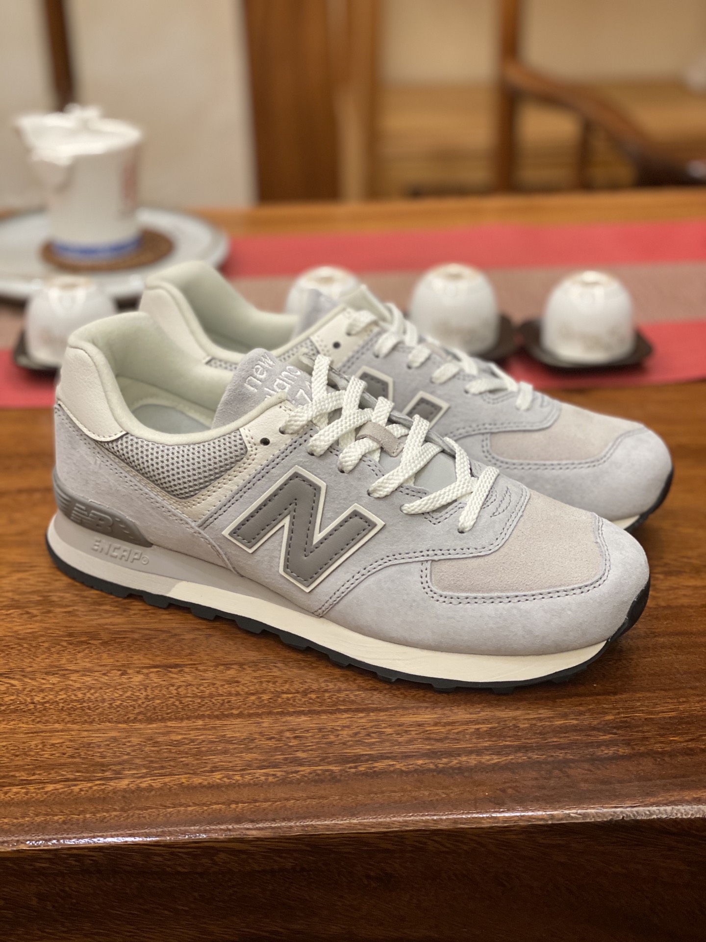 😇 DT版  平台货 NB574 淡蓝 U574AL2 男女鞋 36 37 37.5 38 38.5 39 40 40.