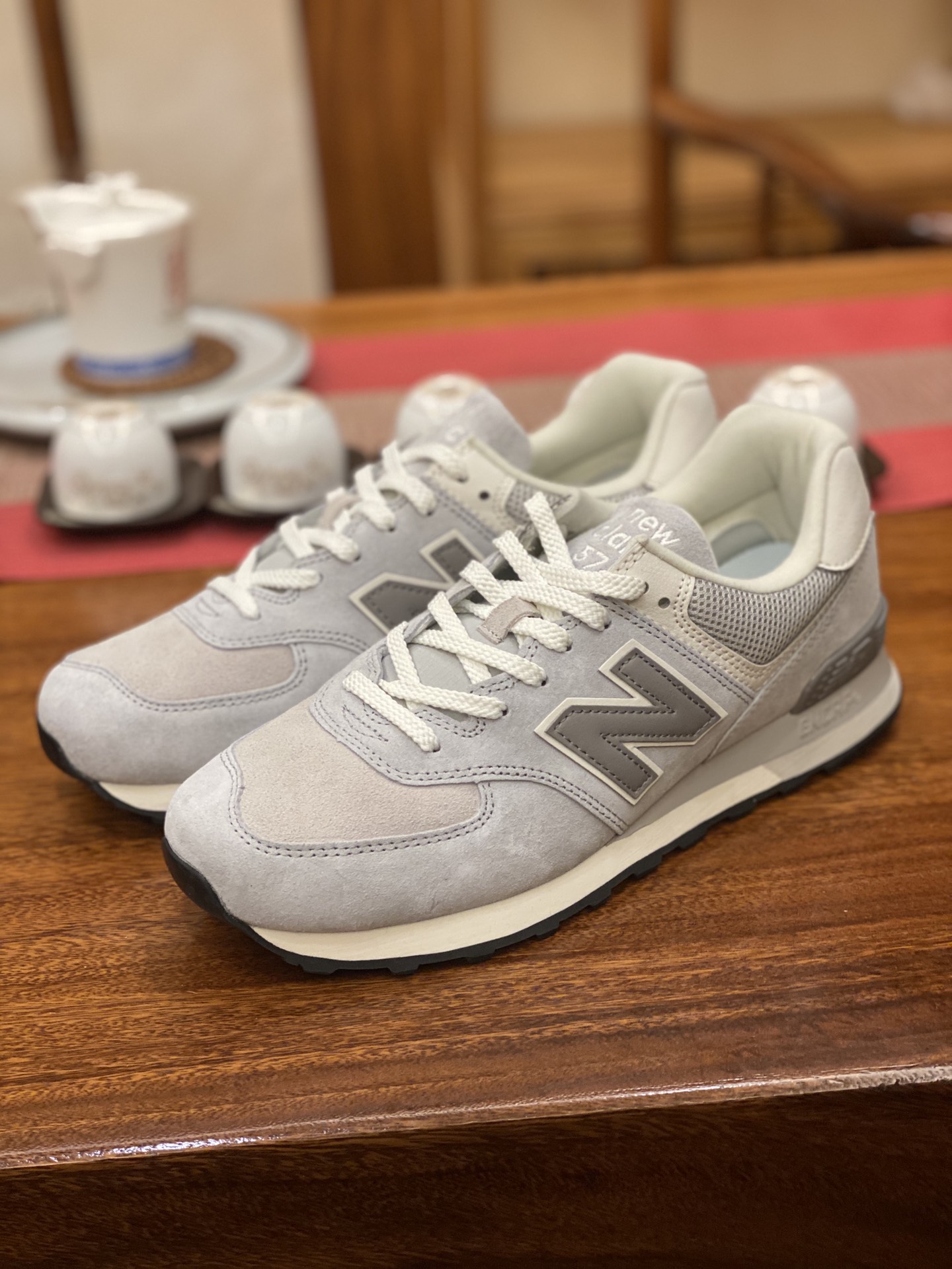 😇 DT版  平台货 NB574 淡蓝 U574AL2 男女鞋 36 37 37.5 38 38.5 39 40 40.