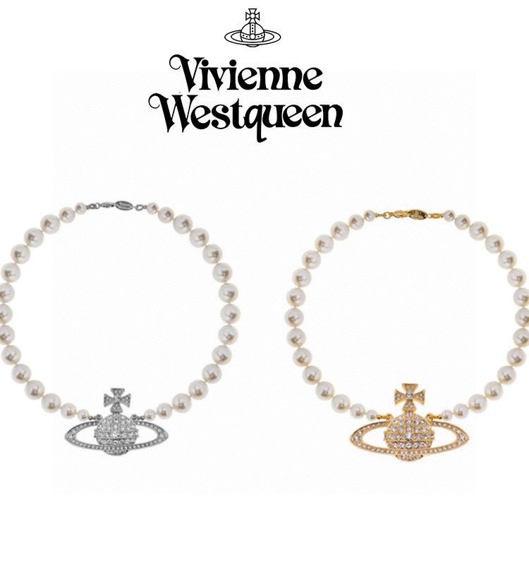 Queen Dowager Vivienne Saturn necklace 👌 Elegant, generous, and - Jewelry 2