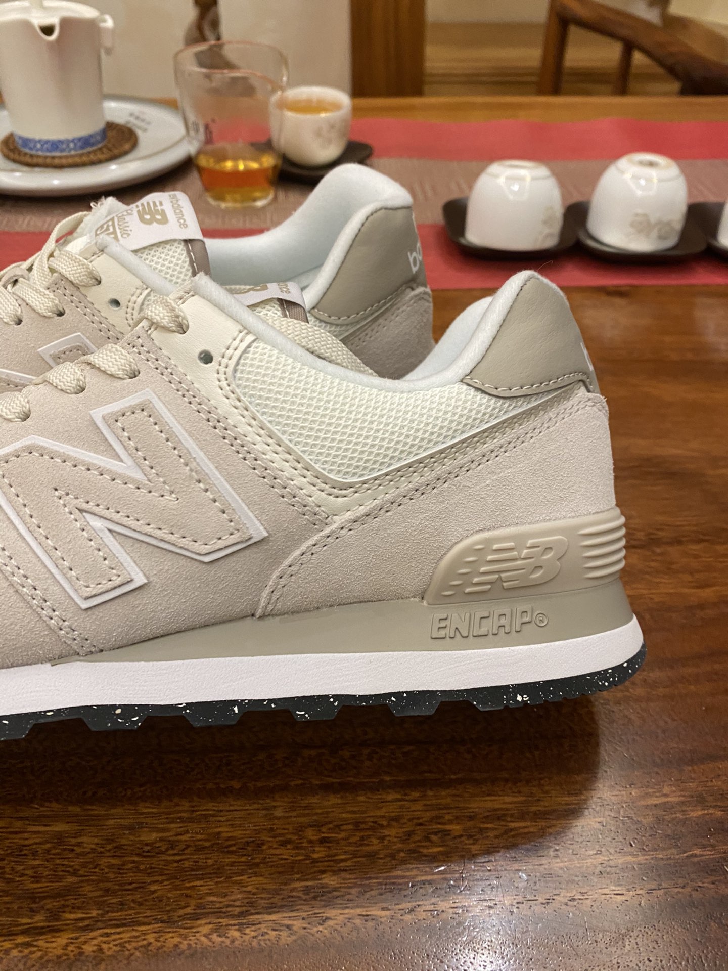 😇 DT版  平台货 NB574 米白 U574SE2 男女鞋 36 37 37.5 38 38.5 39 40 40.