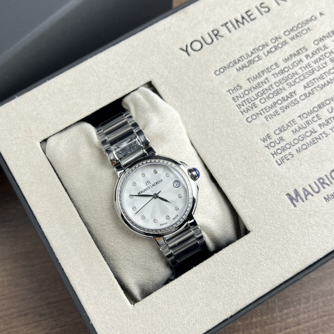 NO:157021,The opportunity is rare. Details of the full-real diamond scale dial for summer, real diamond, pure original, fidelity, factory outflow, supports disassembly inspection and comparison of any professional organization, Aimee FIABA series women's watch, original Swiss movement, 904 stainless steel diamond inlaid dial, equipped with 60 TW natural polished diamonds, watch diameter 28mm (including 32mm of handle head), diamond scale dial, white molar dial with 