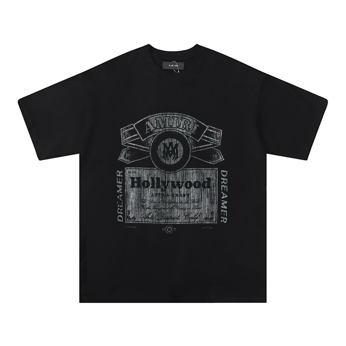 Amiri Men's Graphic Print Crewneck T-Shirt Classic Tee