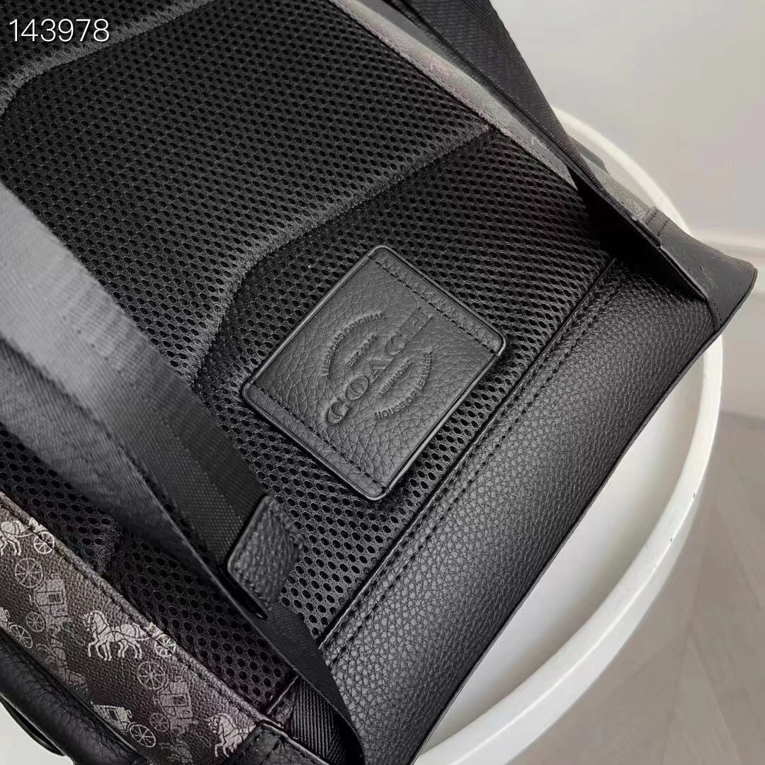 Coach coach 男士双肩包 书包 登山包 背包 旅行包 89897马车 89896黑色