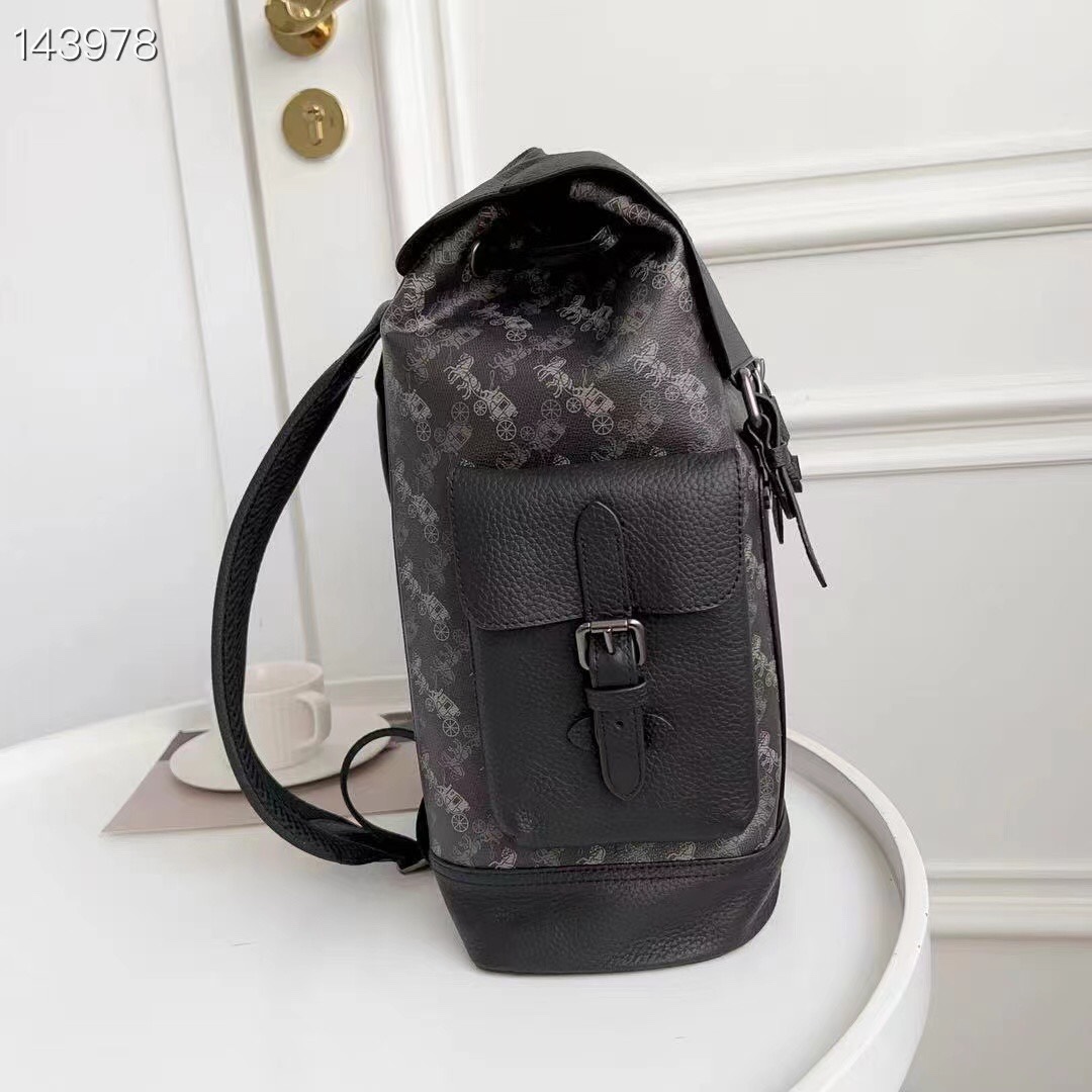 Coach coach 男士双肩包 书包 登山包 背包 旅行包 89897马车 89896黑色