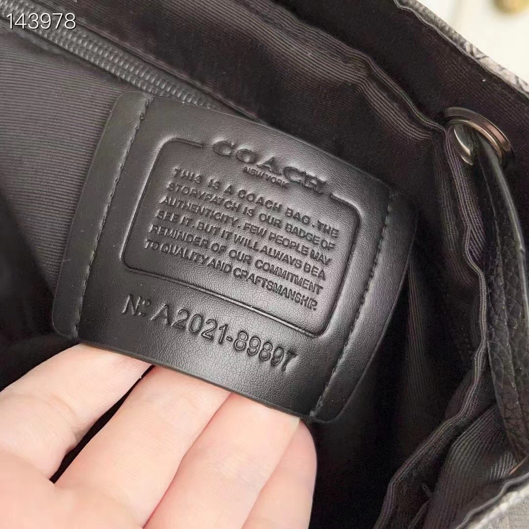 Coach coach 男士双肩包 书包 登山包 背包 旅行包 89897马车 89896黑色