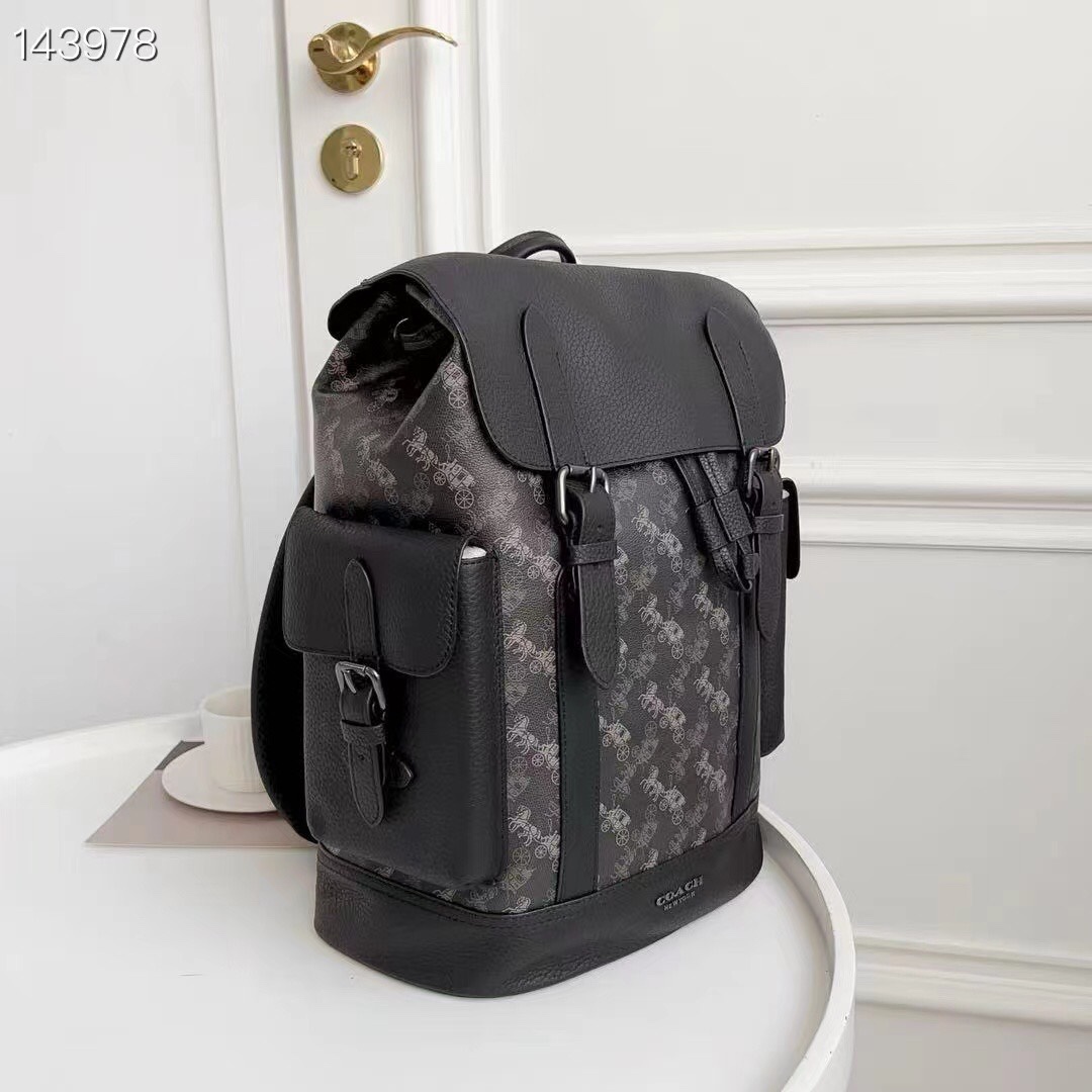 Coach coach 男士双肩包 书包 登山包 背包 旅行包 89897马车 89896黑色