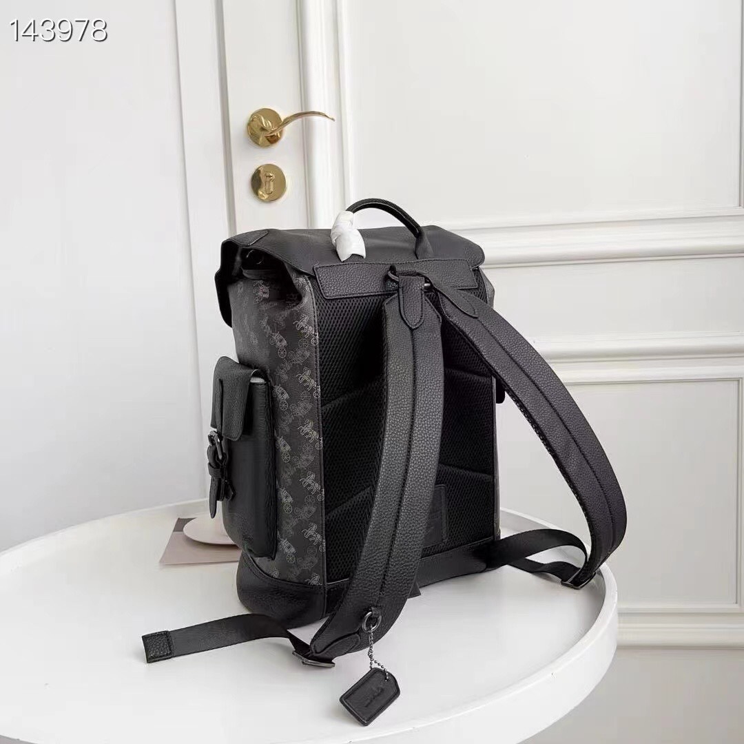 Coach coach 男士双肩包 书包 登山包 背包 旅行包 89897马车 89896黑色