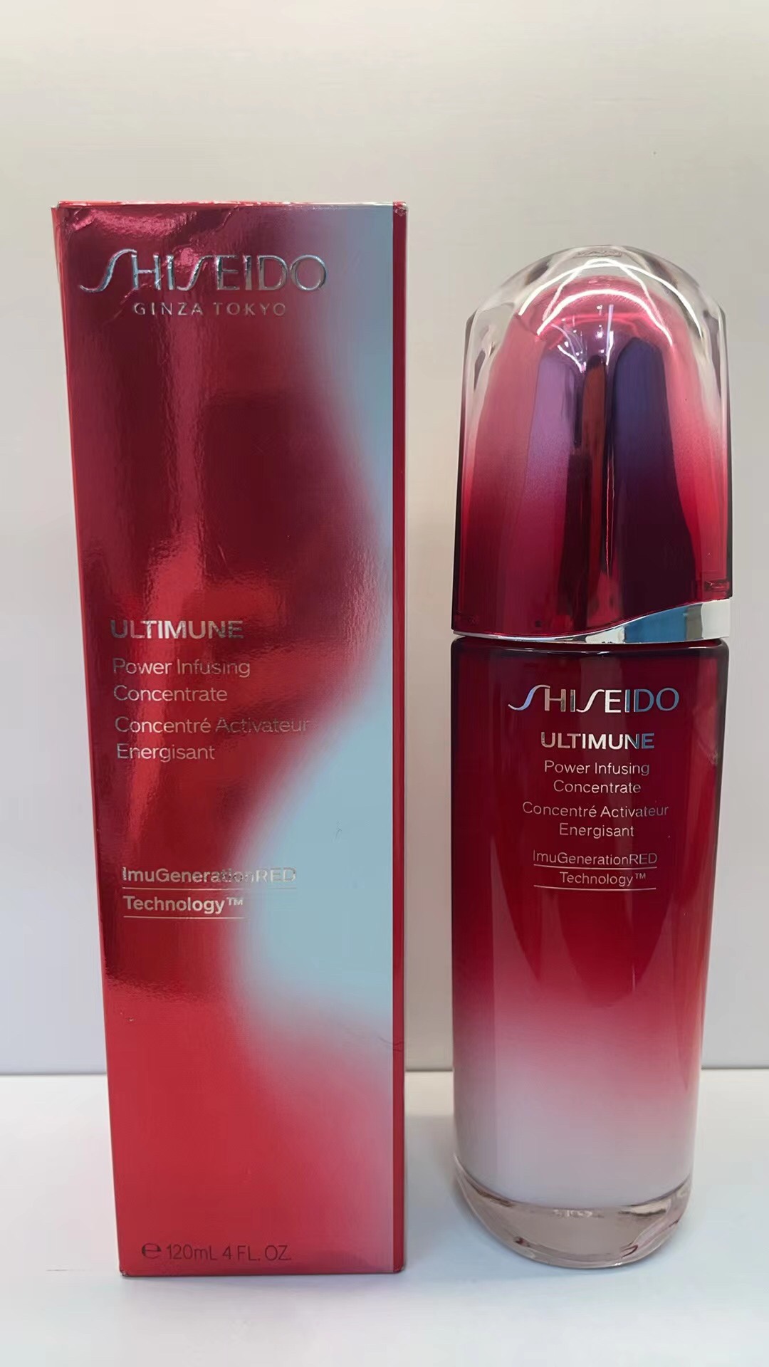 Shiseido Ultimune Power Infusing Concentrate versión aumentada 120ml!