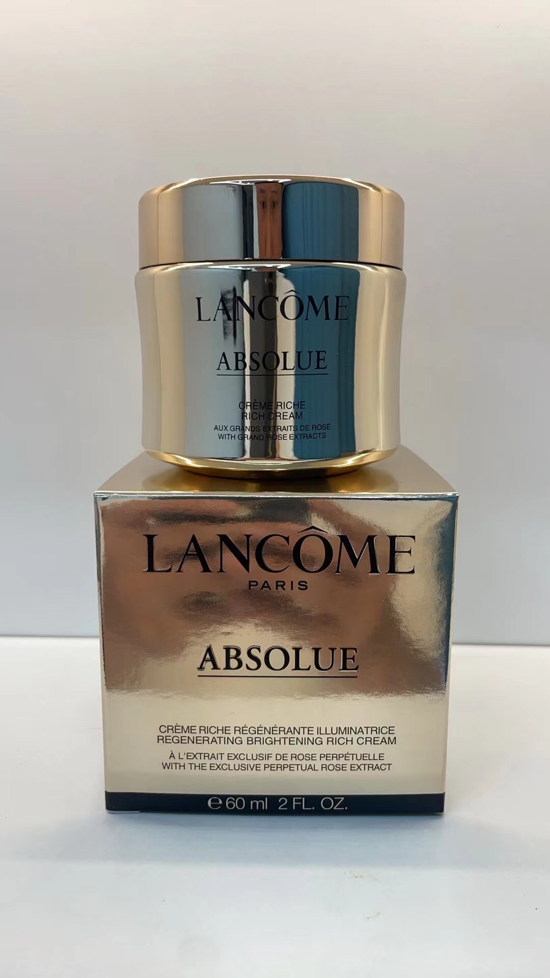 ¡35! ¡Ajuste de precio! Fotografía real de la versión Mingtong de la crema rica Lancôme Absolue 60ml/🔜código 40x600! C…