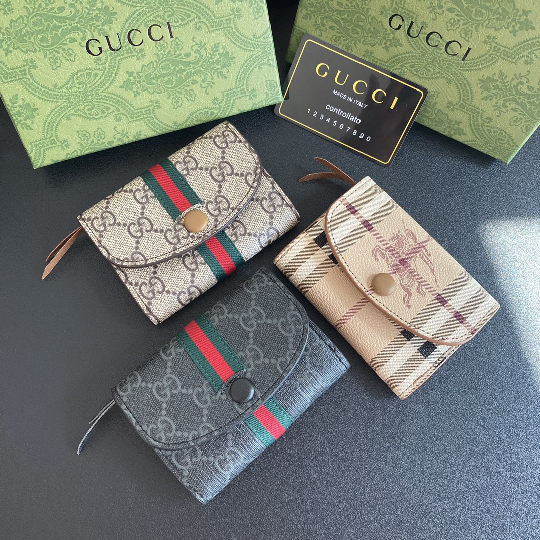Overall plan,LV+Gucci+BurberryOfficial website wallet wallet card bagYou - Comprehensive 8