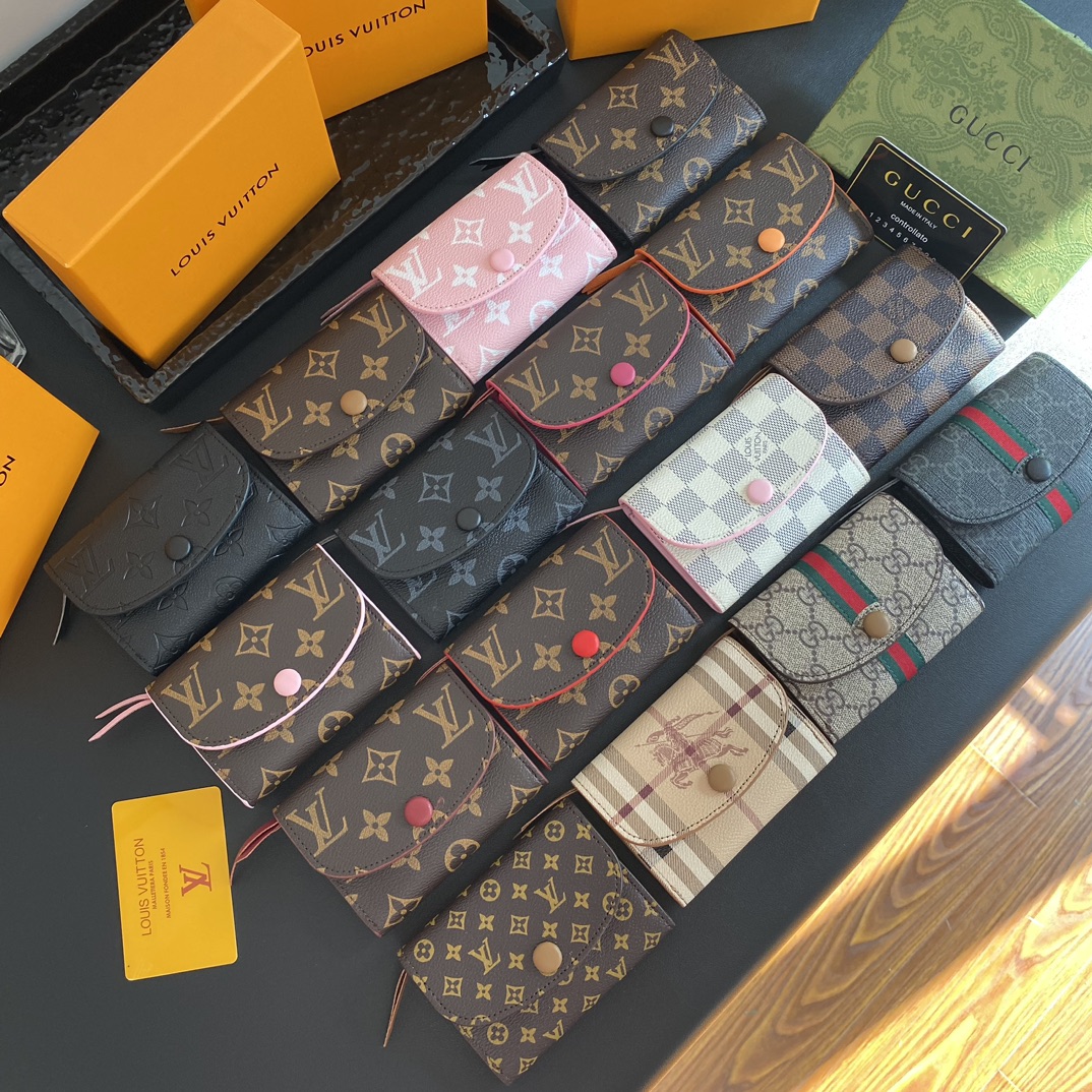 Overall plan,LV+Gucci+BurberryOfficial website wallet wallet card bagYou - Comprehensive 2