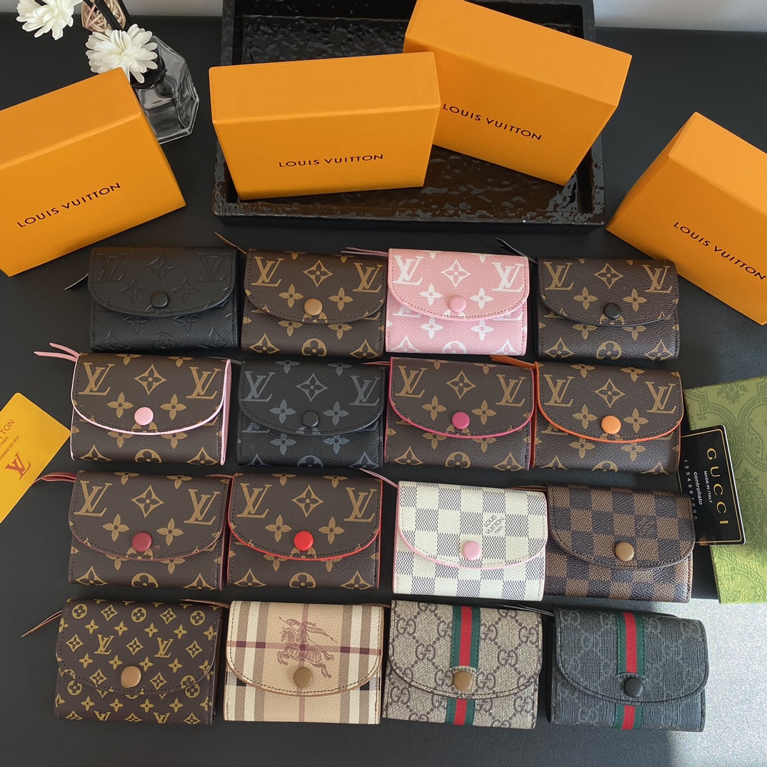 Overall plan,LV+Gucci+BurberryOfficial website wallet wallet card bagYou - Comprehensive