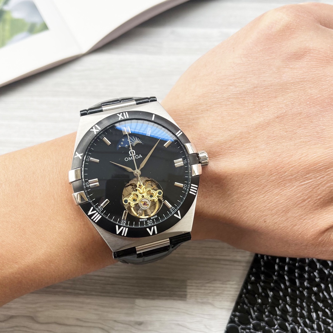 NO:147140,White Gold Omega - OMEGA boutique men's watches, noble and elegant, gentlemanly style, excellent quality, hot selling throughout the city. It adopts fully automatic mechanical movement, top-grade 316 stainless steel case, imported calfskin strap, super mineral mirror, diameter 42mm, omega, cowhide19860909白 金.欧米茄-OMEGA精品男士腕表 尊贵大气,绅士风范,卓越品质,热卖全城.采用全自动机械机芯,顶级316精钢表壳,进口小牛皮表带,矿物质超强镜面,直径42mm,,omega,cowhide,Watch