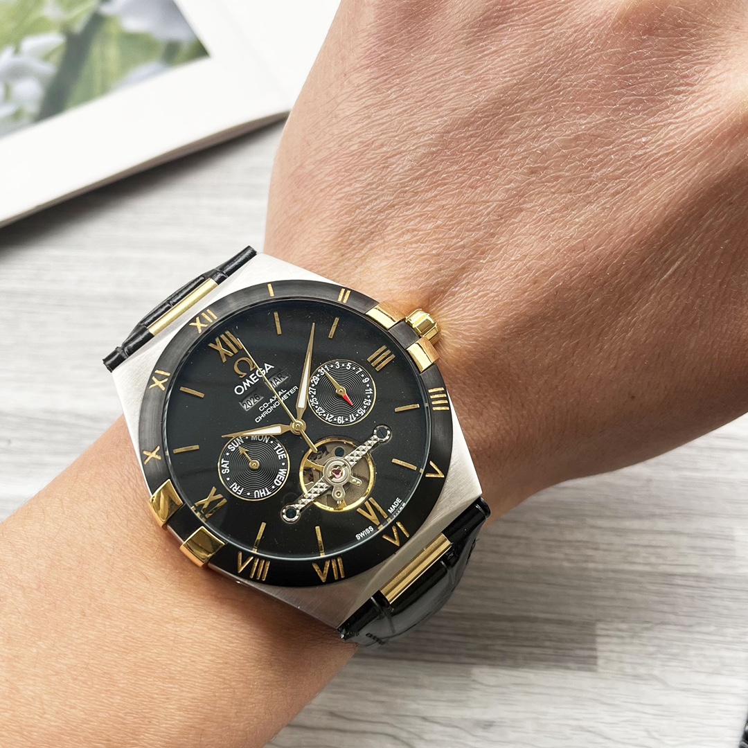 NO:147164,White Gold Omega - OMEGA boutique men's watches, noble and elegant, gentlemanly style, excellent quality, hot selling throughout the city. It adopts fully automatic mechanical movement, top-grade 316 stainless steel case, imported calfskin strap, super mineral mirror, diameter 42mm, omega, cowhide19860909白 金.欧米茄-OMEGA精品男士腕表 尊贵大气,绅士风范,卓越品质,热卖全城.采用全自动机械机芯,顶级316精钢表壳,进口小牛皮表带,矿物质超强镜面,直径42mm,,omega,cowhide,Watch