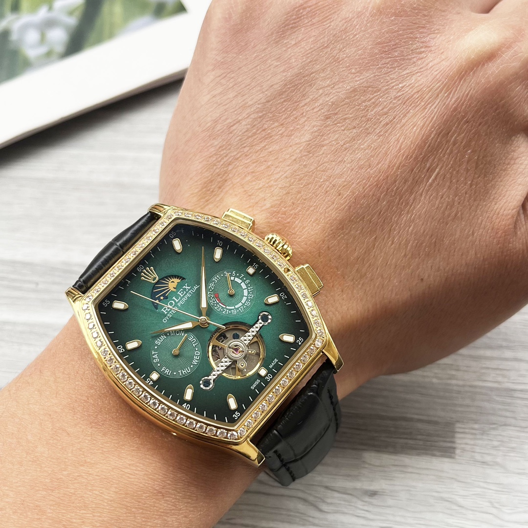 NO:147177,New white gold wine barrels, shockingly launched [Latest] Rolex multi-functional quality, three-pin large flywheel design [Type] boutique men's watch [Watch strap] real cowhide strap [Movement] high-end fully automatic mechanical movement [Mirror] mineral reinforced glass (more high definition) Elegant taste, vast and atmospheric, ingenious, wrist treasure, size diameter 42mm thick 12.5mm, hot sale!  Welcome to reprint!  ,,rolex,cowhide19860909白 金 酒桶新品 震撼上市【最新】劳力士 多功能精品,三针大飞轮设计【类型】精品男士腕表【表带】真牛皮表带【机芯】高端全自动机械机芯【镜面】矿物质强化玻璃（更高清） 品味高雅 浩瀚大气 匠心独运 腕间瑰宝 尺寸直径42mm厚12.5mm热卖上市！欢迎转载！,,rolex,cowhide,Watch