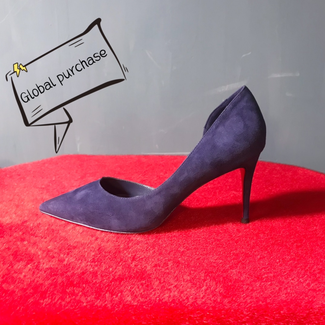 NO:100735,High-end customization 2025 spring and summer classic series!  H8.5Cm, size 34-42. Customized model, no return or exchange.9039-. Royal blue deer leather, royal blue sheepskin, leather large and large bottom, official website synchronization Standard European code No:9039- Color:blue/blue Material:veau velours Lining:goat leather Heel height:8.5Cm Sole:leather sole Size:EUR 34-42 (US 4-11):,,christian louboutin,sheepskin19860909高端订制 2025春夏精典款系列！ H8.5Cm,尺码34-42码. 订制款,不退不换.9039-.宝蓝色鹿皮,宝蓝色羊皮里,真皮大大底,官网同步 标准欧码 No:9039- Color:blue/blue Material:veau velours Lining:goat leather Heel heigh:8.5Cm Sole:leather sole Size:EUR 34－42（US 4一11) :,,christian louboutin,sheepskin,Women's Shoes