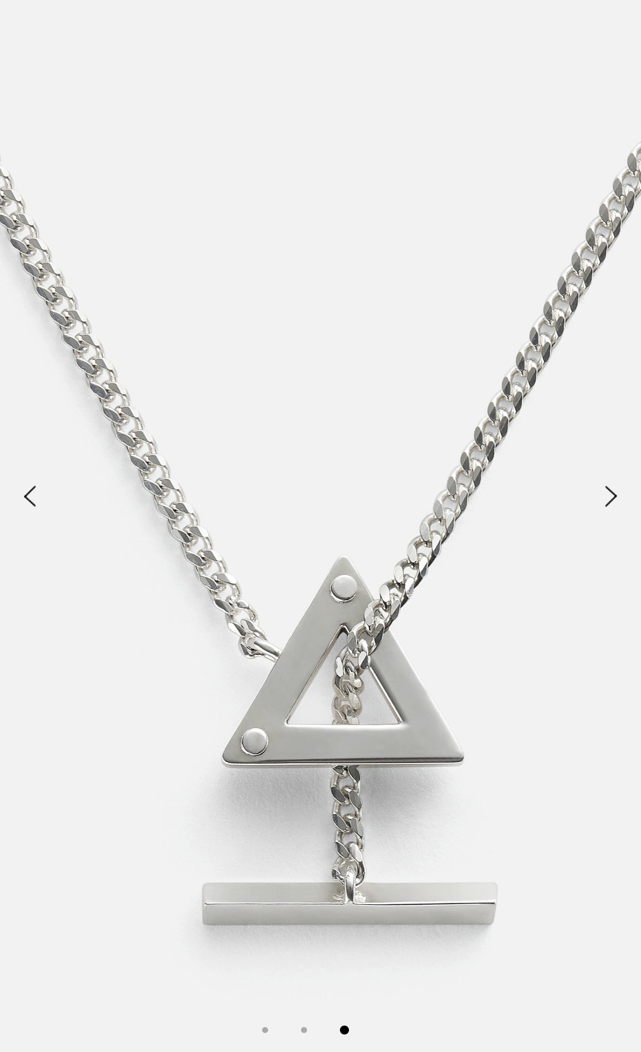 “Bottega Veneta New BV Necklace: Metal, Detail, and French Elegance” - 图片 1