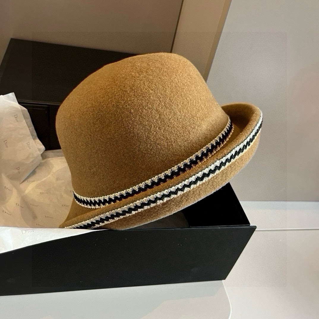 NO:219652,Dior new wool pot hat, curly design, head circumference 57cm hat, fisherman hat baseball hat knit hat, hat, dior, dior, espadrilles, hats19860909Dior迪奥新款羊毛盆帽,卷边设计,头围57cm帽子渔夫帽棒球帽针织帽,帽子,dior,dior,espadrilles,hats,hat