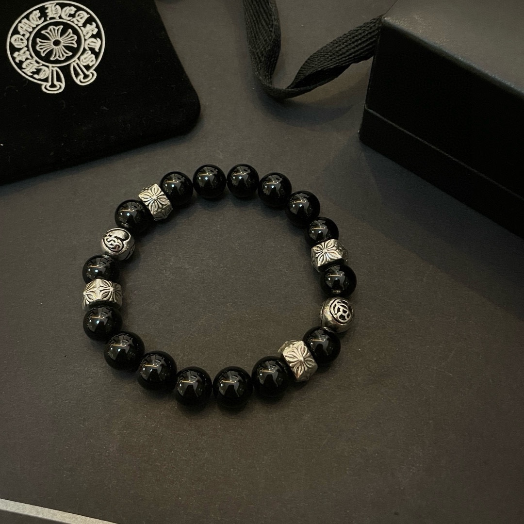 New [Counter Quality] Chrome Hearts Classic Retro Multi Element Black - Jewelry 5