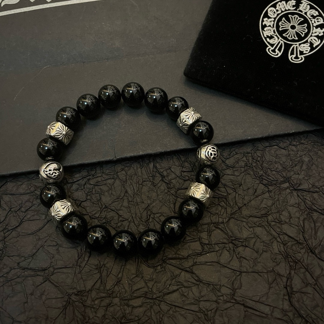 New [Counter Quality] Chrome Hearts Classic Retro Multi Element Black - Jewelry 4