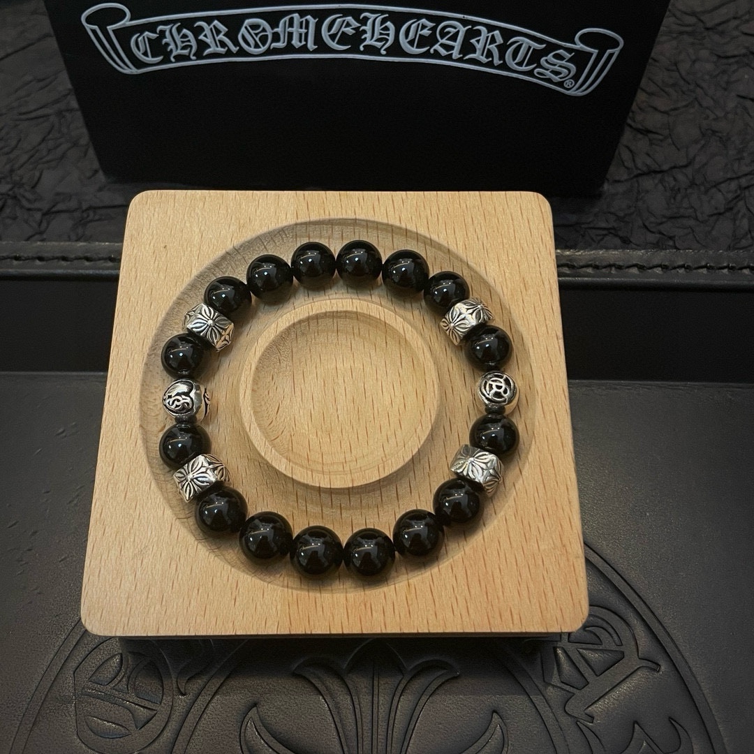 New [Counter Quality] Chrome Hearts Classic Retro Multi Element Black - Jewelry 8