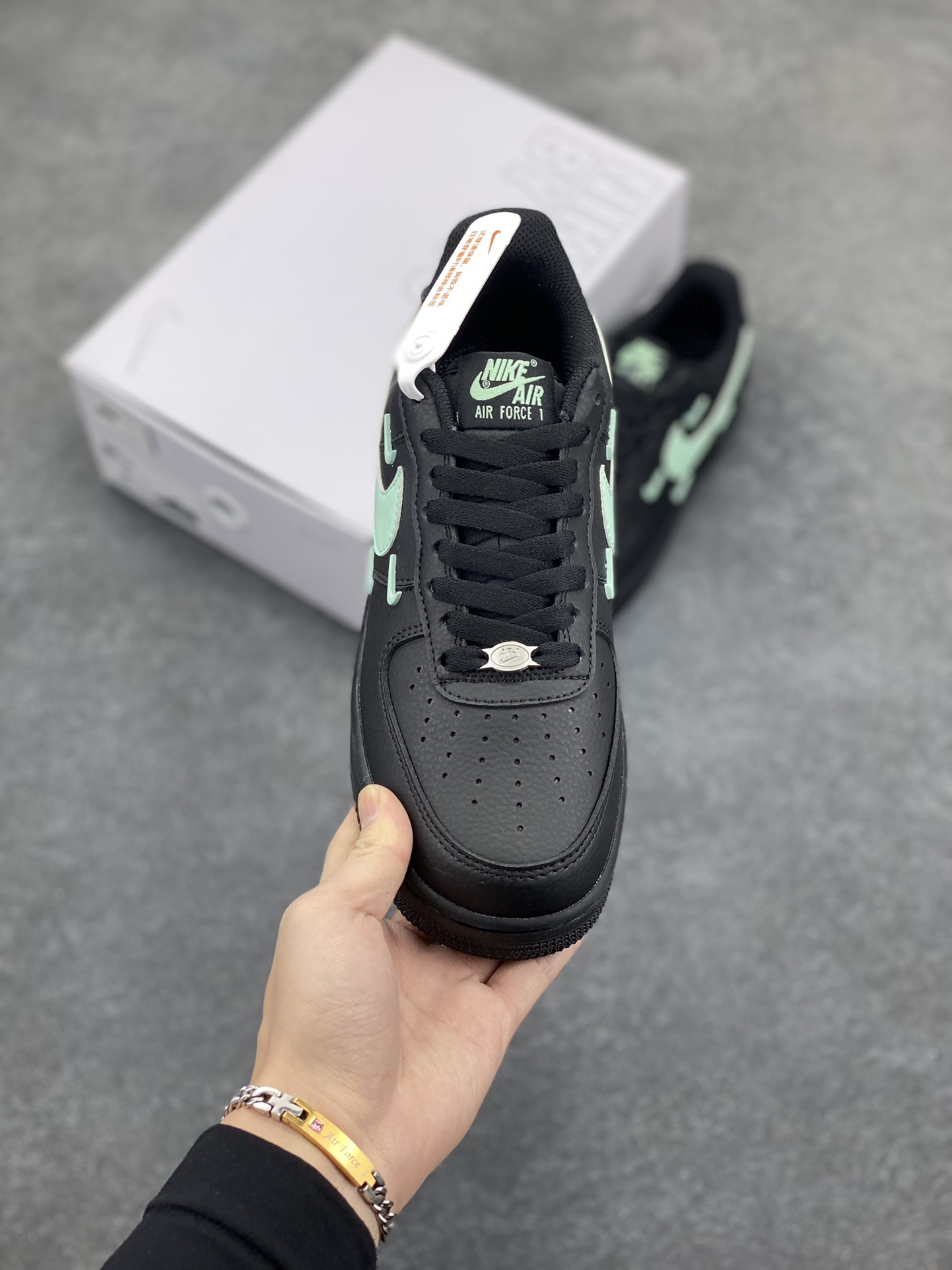 图片[2]-NK Air Force 1‘07 Low 定制款抽屉盒 空军一号低帮休闲板鞋 定制皮料 原楦原纸板 纯正版型 高清洁度 内置全掌气垫 货号：CW2288-111 尺码：36 36.5 37.5 38 38.5 39 40 40.5 41 42 42.5 43 44 44.5 45-选品中心