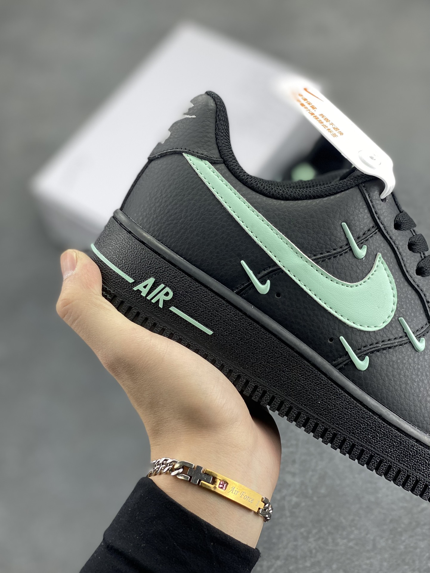 图片[6]-NK Air Force 1‘07 Low 定制款抽屉盒 空军一号低帮休闲板鞋 定制皮料 原楦原纸板 纯正版型 高清洁度 内置全掌气垫 货号：CW2288-111 尺码：36 36.5 37.5 38 38.5 39 40 40.5 41 42 42.5 43 44 44.5 45-选品中心
