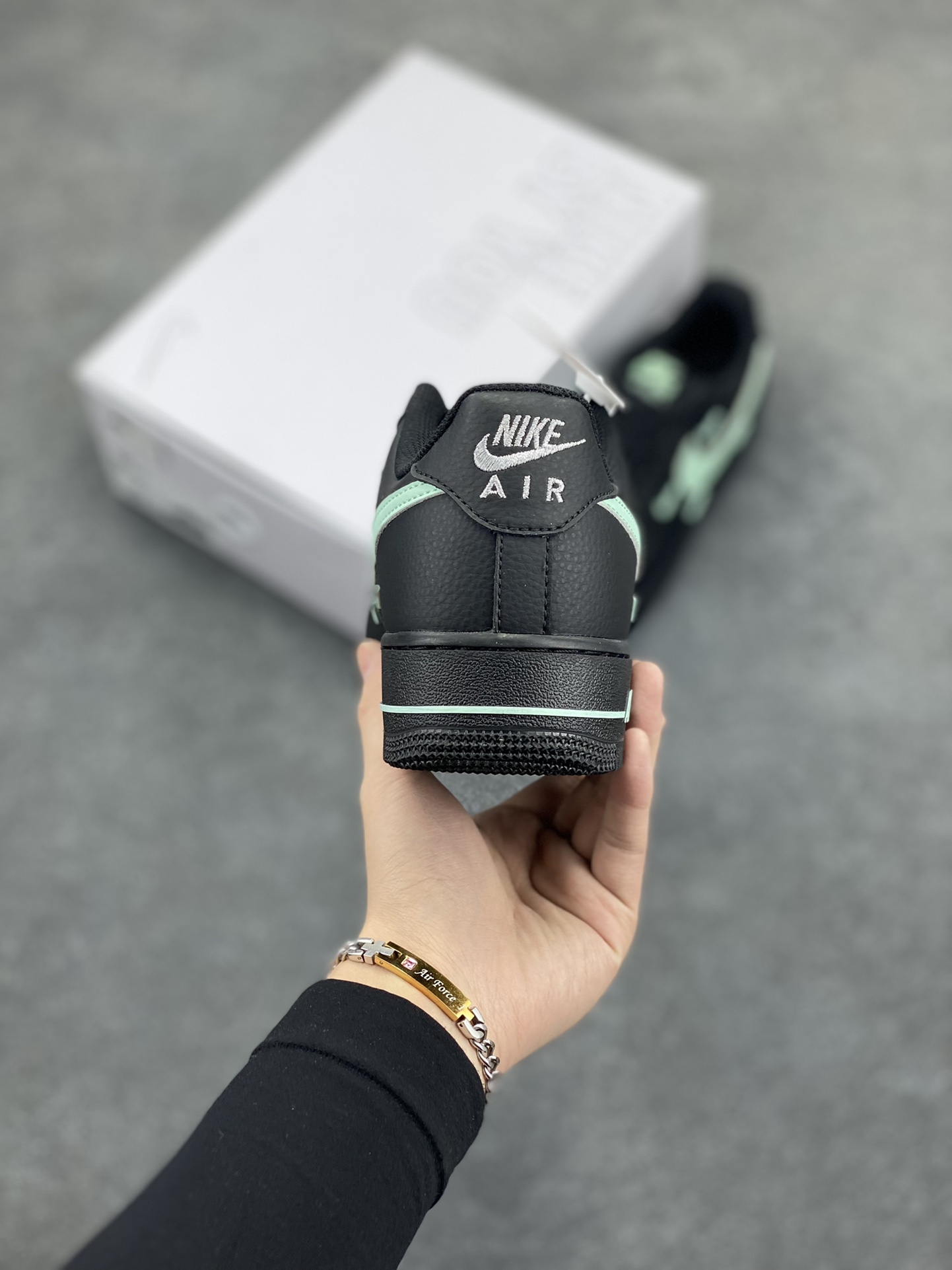 图片[4]-NK Air Force 1‘07 Low 定制款抽屉盒 空军一号低帮休闲板鞋 定制皮料 原楦原纸板 纯正版型 高清洁度 内置全掌气垫 货号：CW2288-111 尺码：36 36.5 37.5 38 38.5 39 40 40.5 41 42 42.5 43 44 44.5 45-选品中心