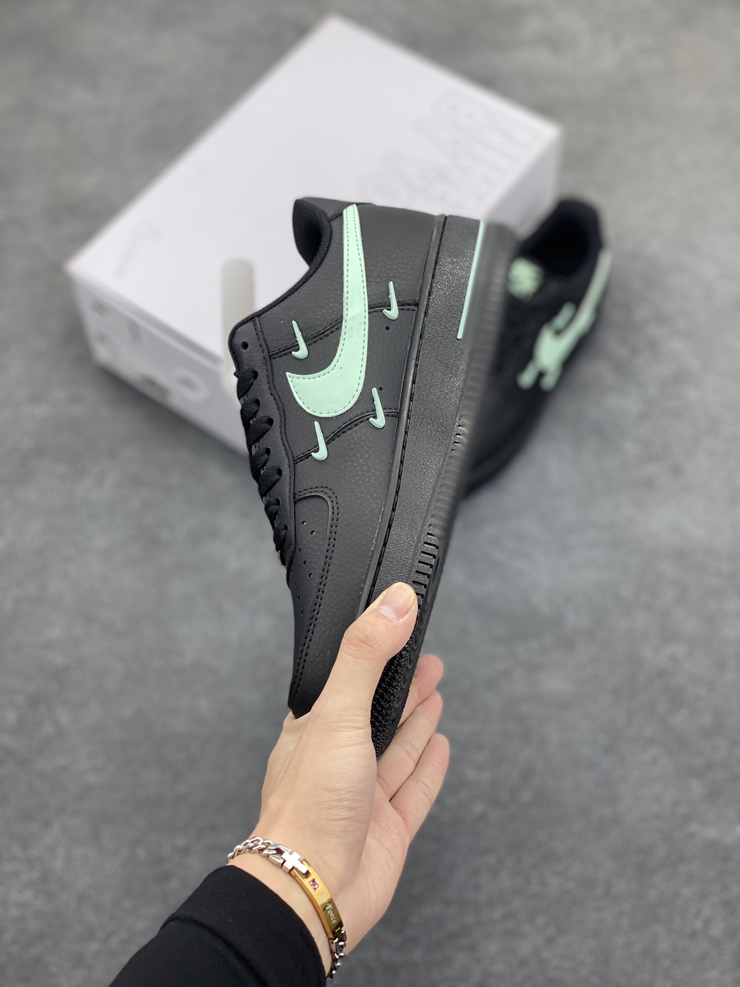 图片[3]-NK Air Force 1‘07 Low 定制款抽屉盒 空军一号低帮休闲板鞋 定制皮料 原楦原纸板 纯正版型 高清洁度 内置全掌气垫 货号：CW2288-111 尺码：36 36.5 37.5 38 38.5 39 40 40.5 41 42 42.5 43 44 44.5 45-选品中心