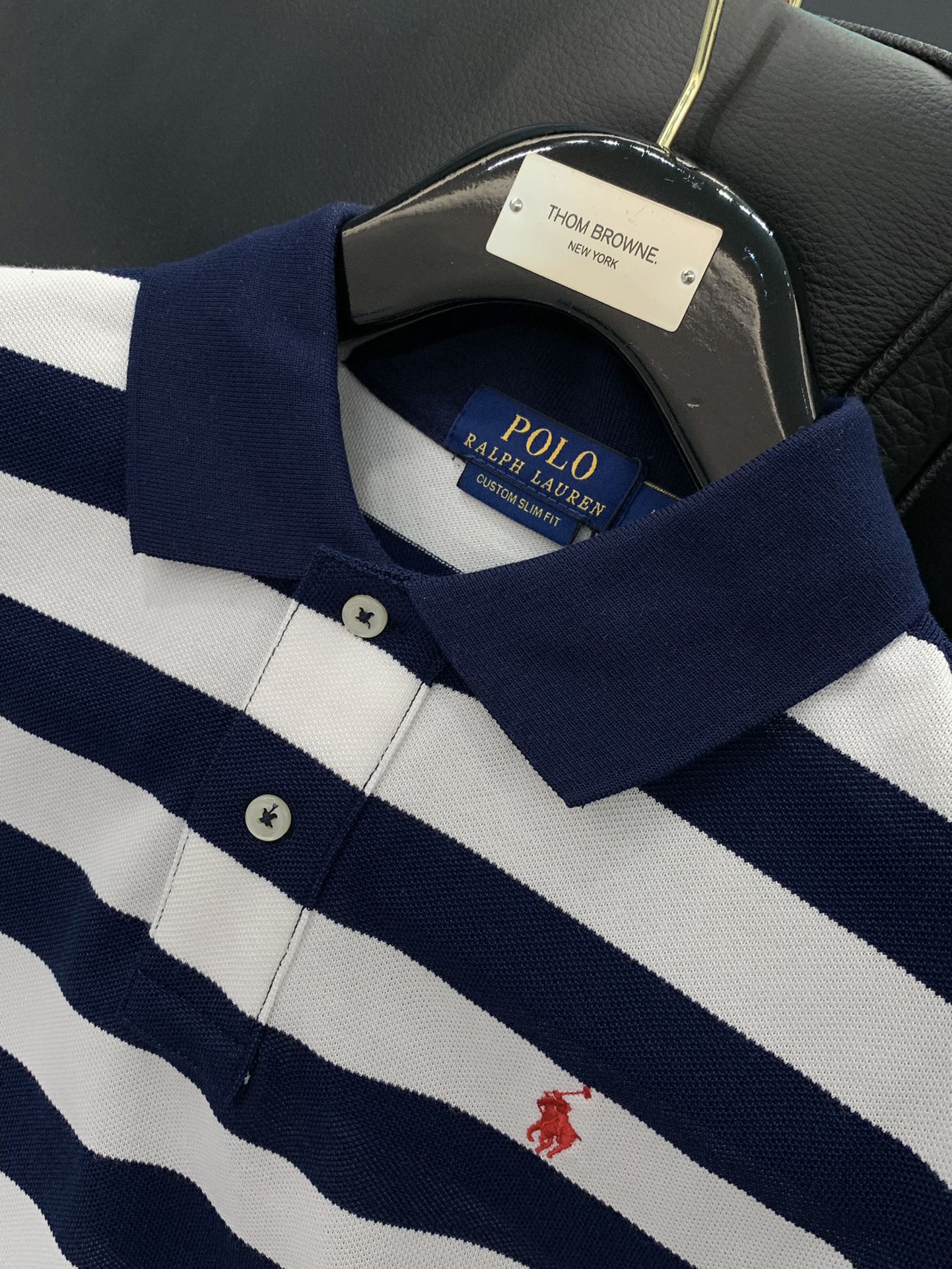 ，Polo， 2025春夏新品，专柜同步有售，简约时尚休闲Polo短袖，原版进口面料，舒适透气，顶级刺绣