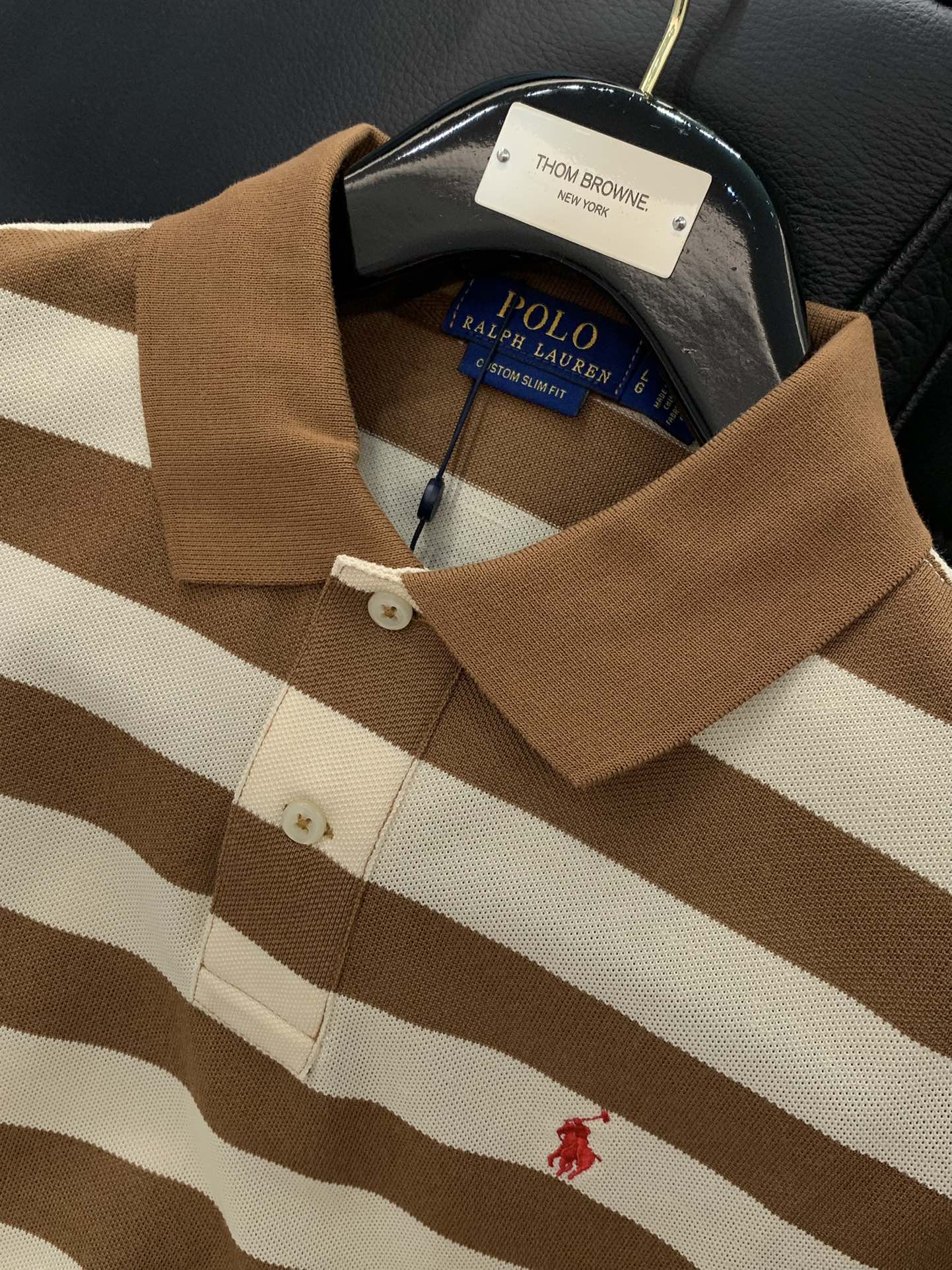 ，Polo， 2025春夏新品，专柜同步有售，简约时尚休闲Polo短袖，原版进口面料，舒适透气，顶级刺绣