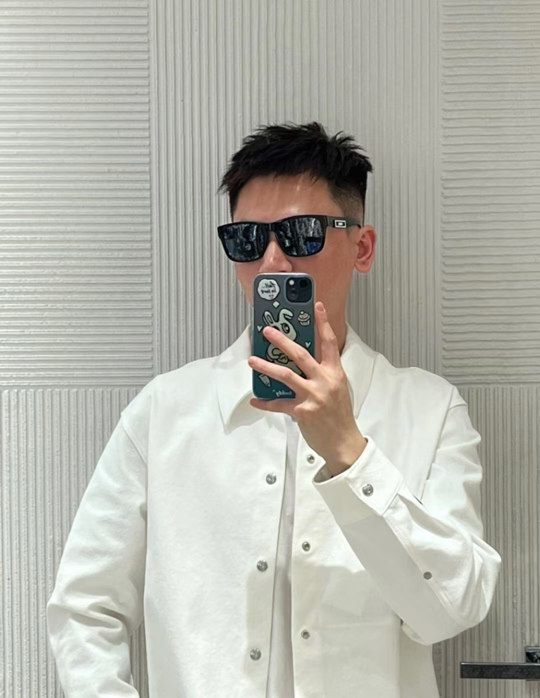  ‼️ 模特图 新品 。迪奥板材字母太阳眼镜 Dior B23 S2F 时尚CD高级方形潮款墨镜🕶 男女