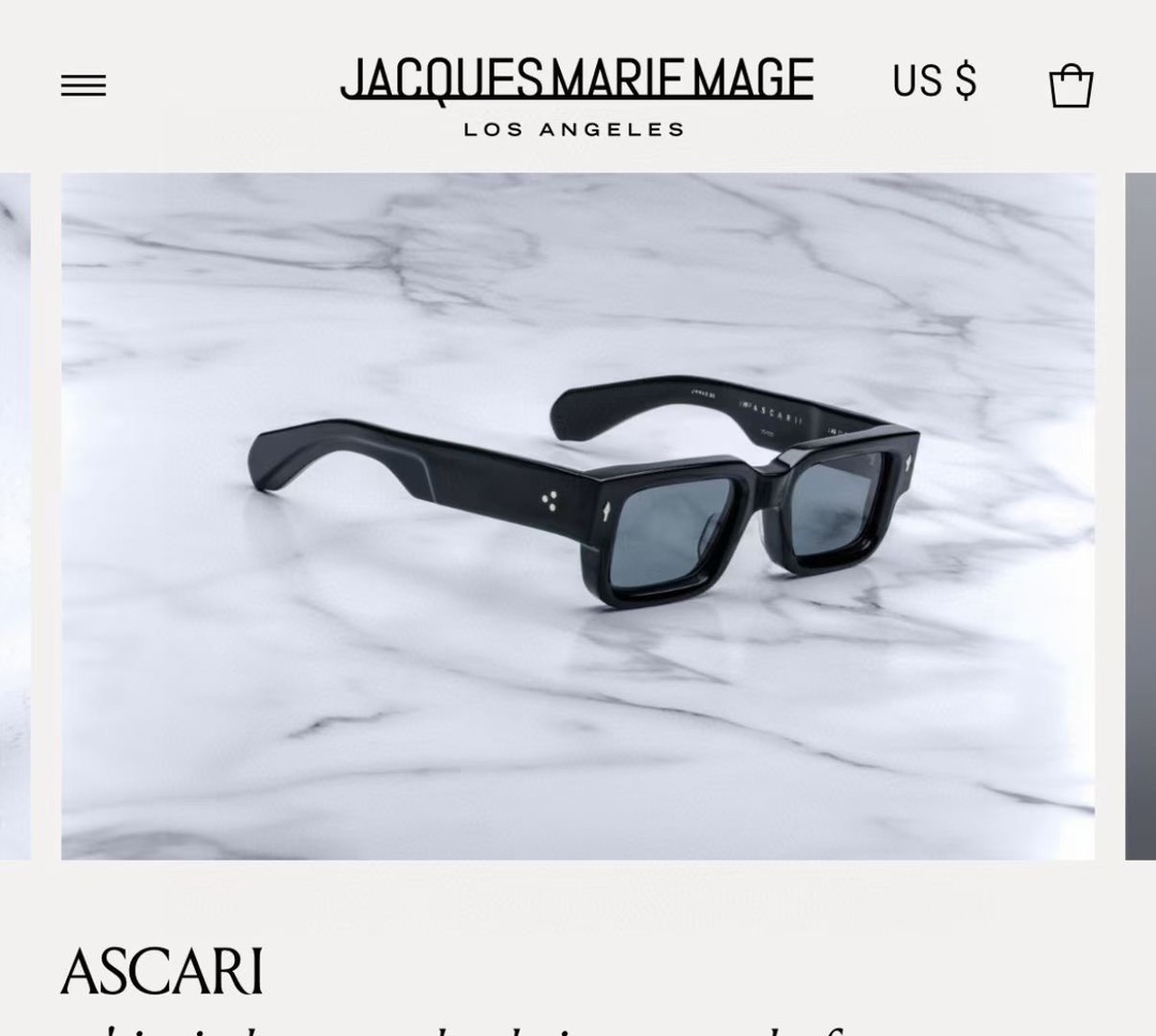 太阳  变色片215 ‼️JACQUES MARIE MAGE
TOP QUALITY 
MODEL：A