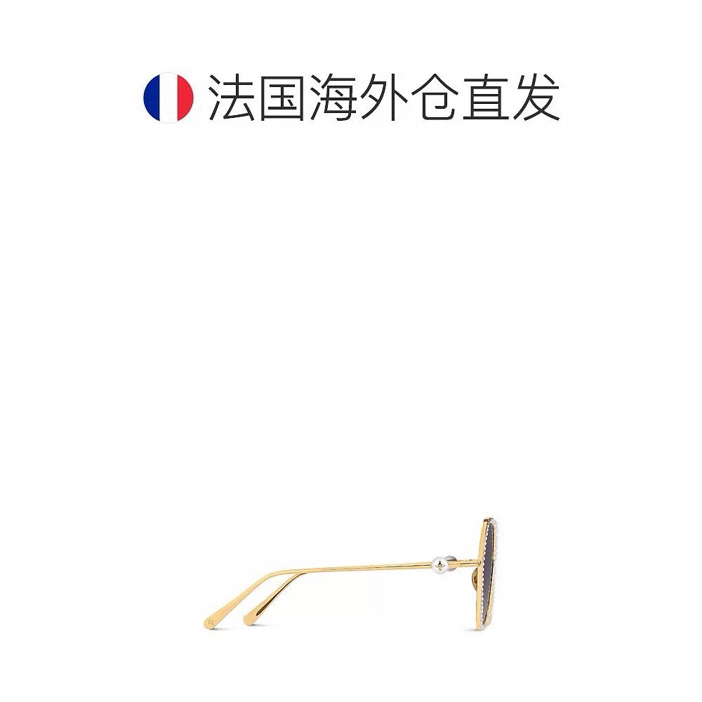  ‼️ 官网图 新款 新款 路易威登LV女士眼镜墨镜金属框架六角形珍珠圆形墨镜太阳镜Z2016U

