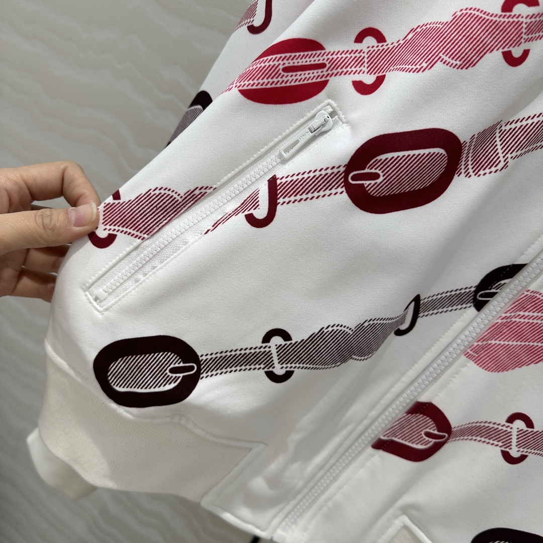 独家首发❤️原单品质H运动套装！Coachinng Remix系列印花泽西棉！减龄运动少女立领拉链外套搭