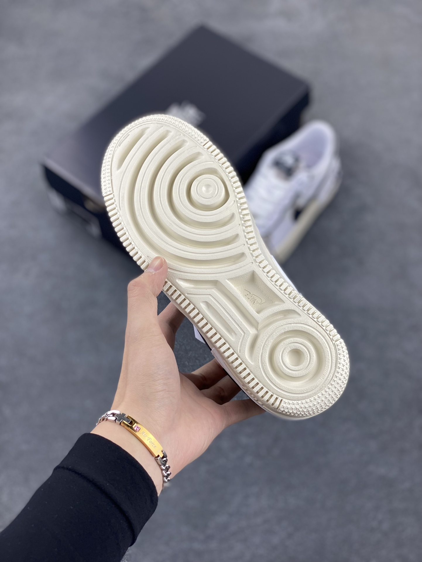 图片[5]-NK Air Force 1 Shadow 轻量增高低帮百搭板鞋\”拼接马卡龙\” 全新少女系解构主义设计双层轻量EVA发泡中底+防滑RB橡胶外圈底鞋底 原楦头原纸板 打造纯正空军版型 专注外贸渠道 全掌内置蜂窝气垫 原盒配件 原厂中底钢印、拉帮完美 货号： DZ1847-110 尺码：35.5 36 36.5 37.5 38 38.5 39 40 40.5 41 42-选品中心