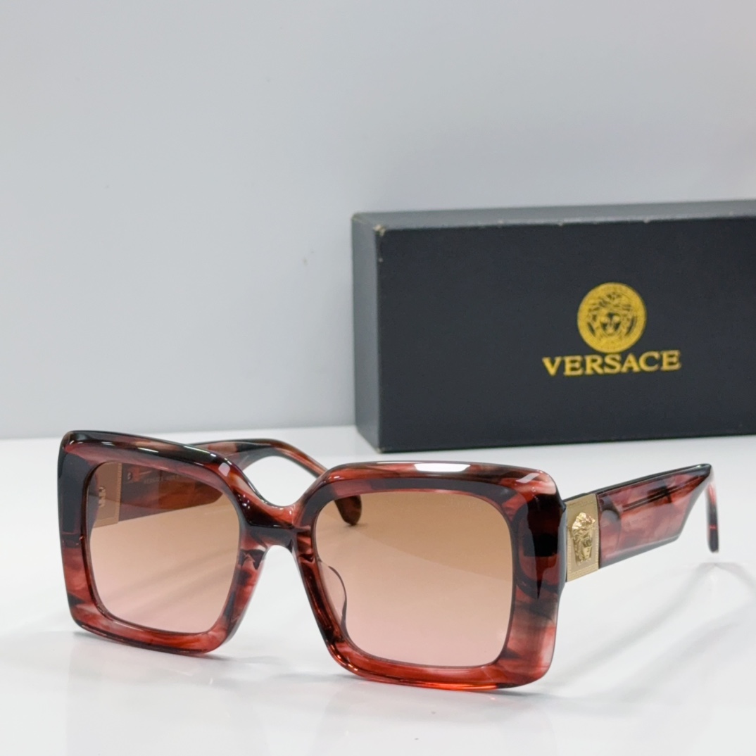 VERSACE Sunglasses Acetate Square Frame