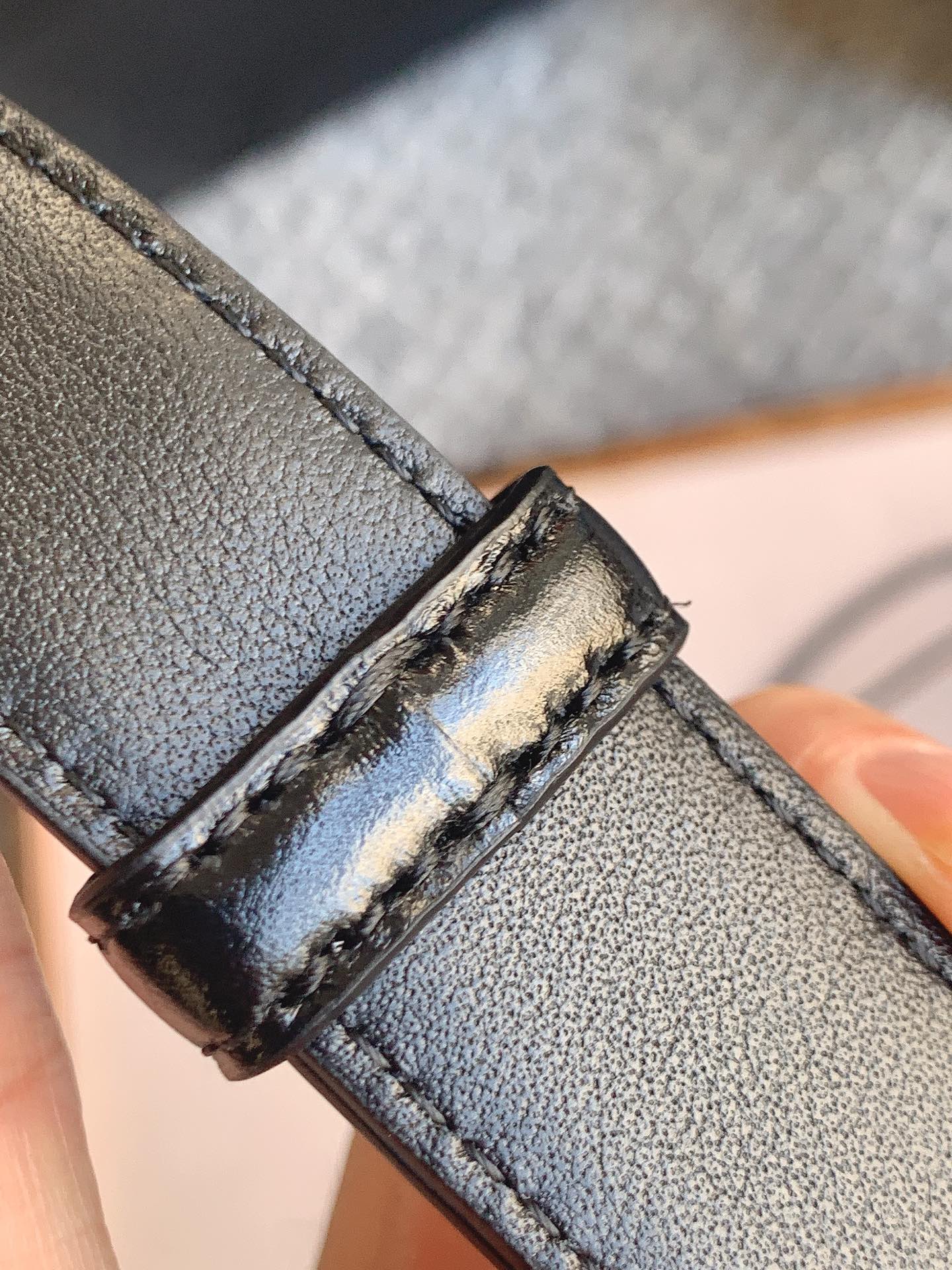 “St. Roland YSL Star-Bowing Launch: Genuine Italian Leather Cashier’s Belt Order” - 图片 4