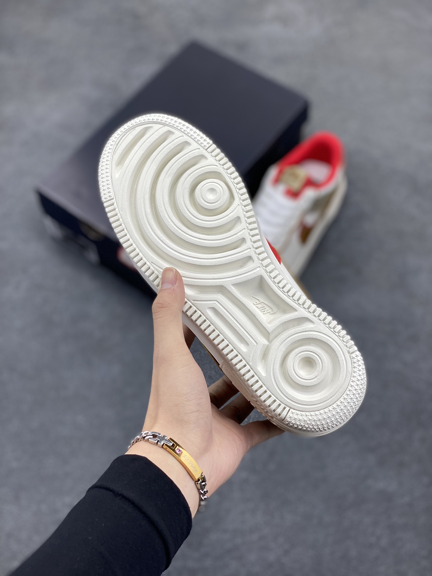 图片[5]-NK Air Force 1 Shadow 轻量增高低帮百搭板鞋\”拼接马卡龙\” 全新少女系解构主义设计双层轻量EVA发泡中底+防滑RB橡胶外圈底鞋底 原楦头原纸板 打造纯正空军版型 专注外贸渠道 全掌内置蜂窝气垫 原盒配件 原厂中底钢印、拉帮完美 货号： HQ3400-030 尺码：35.5 36 36.5 37.5 38 38.5 39 40 40.5 41 42-选品中心