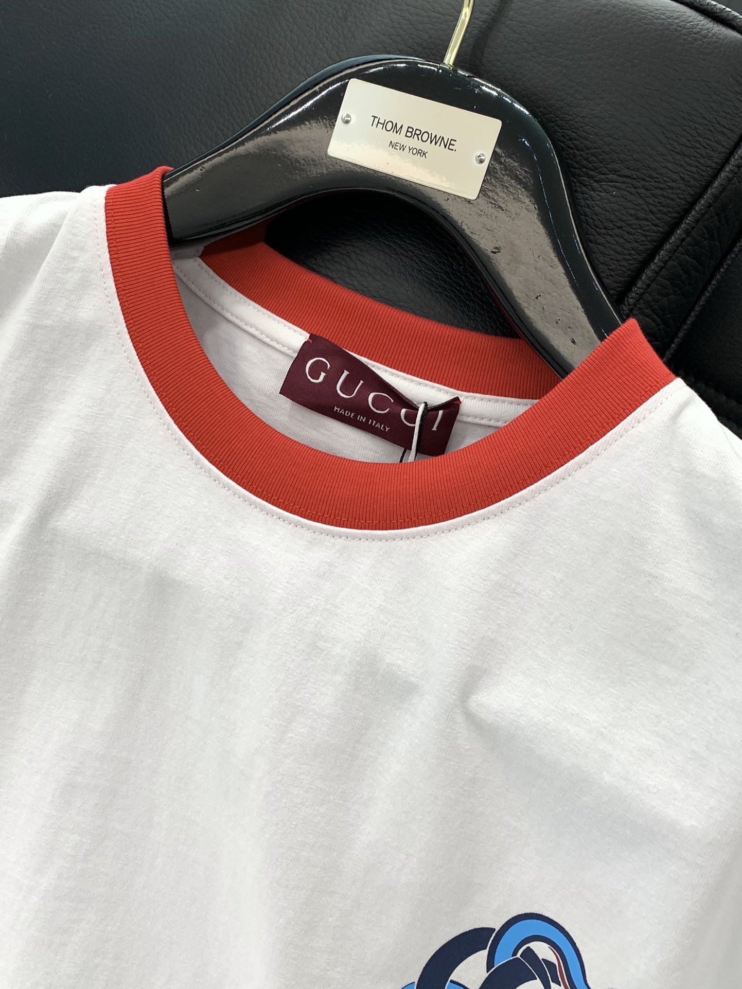 ，，Gucci 古驰，2025春夏最新款，专柜同步有售，原单狠货，时尚休闲圆领短袖T恤，上身很有特点！吸