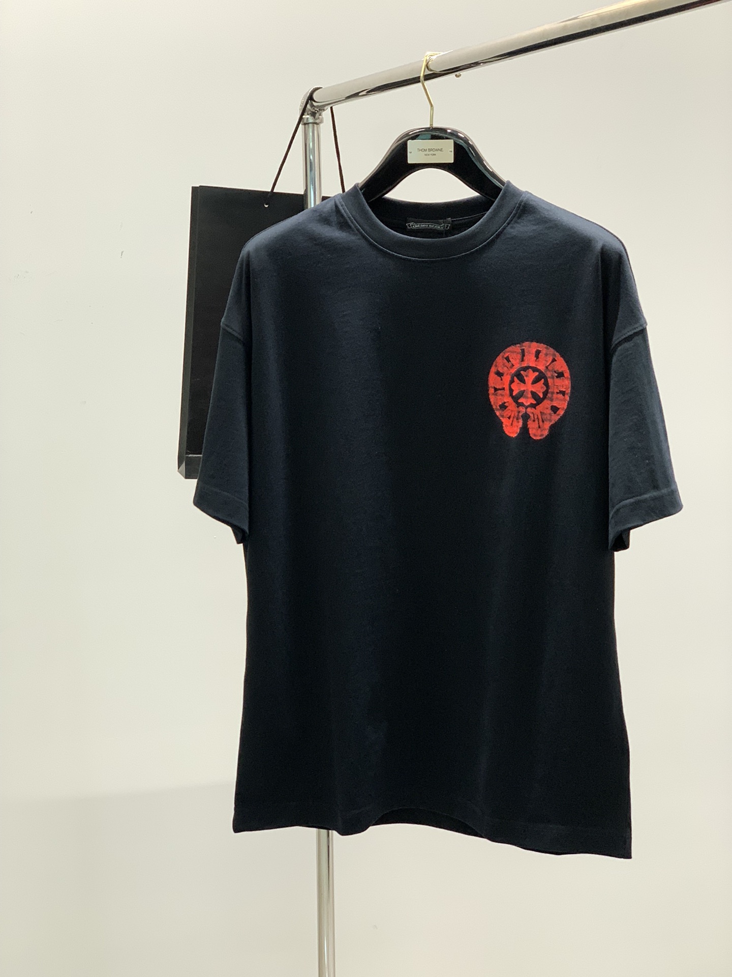 ，，Chrome Hearts 克罗心，2025春夏新品，专柜同步有售，原单狠货，时尚休闲圆领短袖T恤，