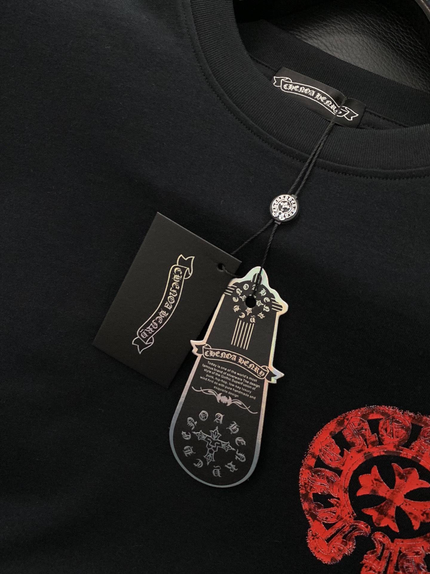 ，，Chrome Hearts 克罗心，2025春夏新品，专柜同步有售，原单狠货，时尚休闲圆领短袖T恤，
