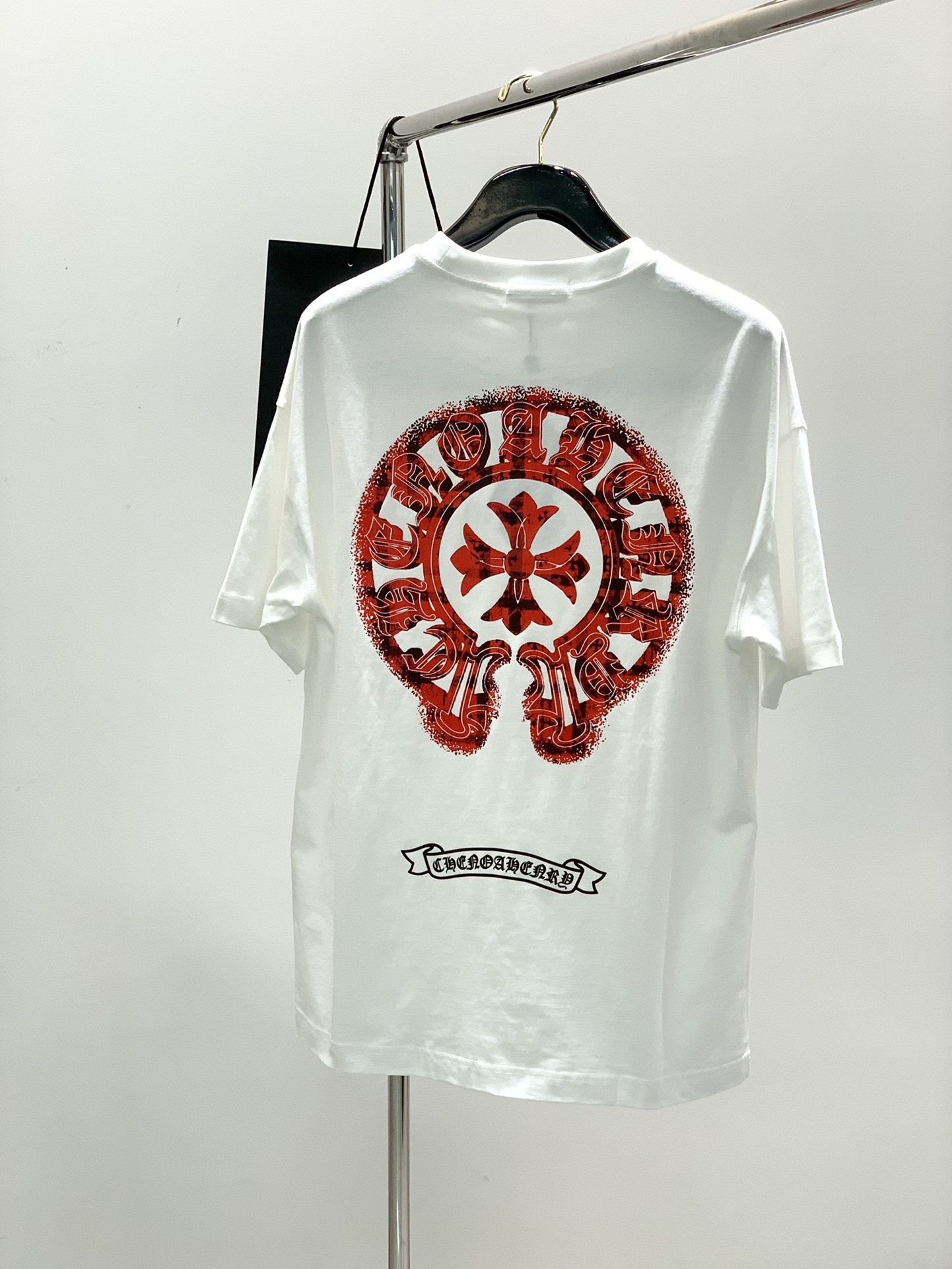 ，，Chrome Hearts 克罗心，2025春夏新品，专柜同步有售，原单狠货，时尚休闲圆领短袖T恤，