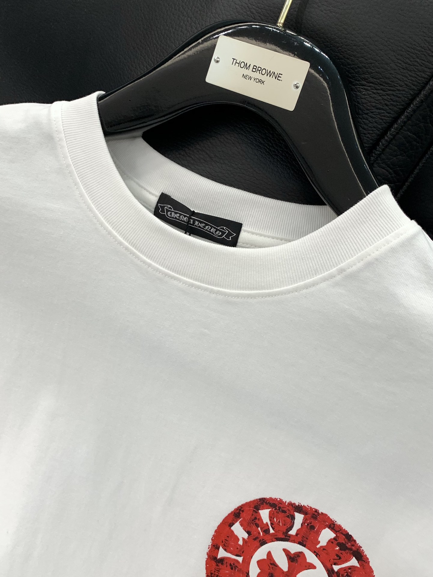 ，，Chrome Hearts 克罗心，2025春夏新品，专柜同步有售，原单狠货，时尚休闲圆领短袖T恤，