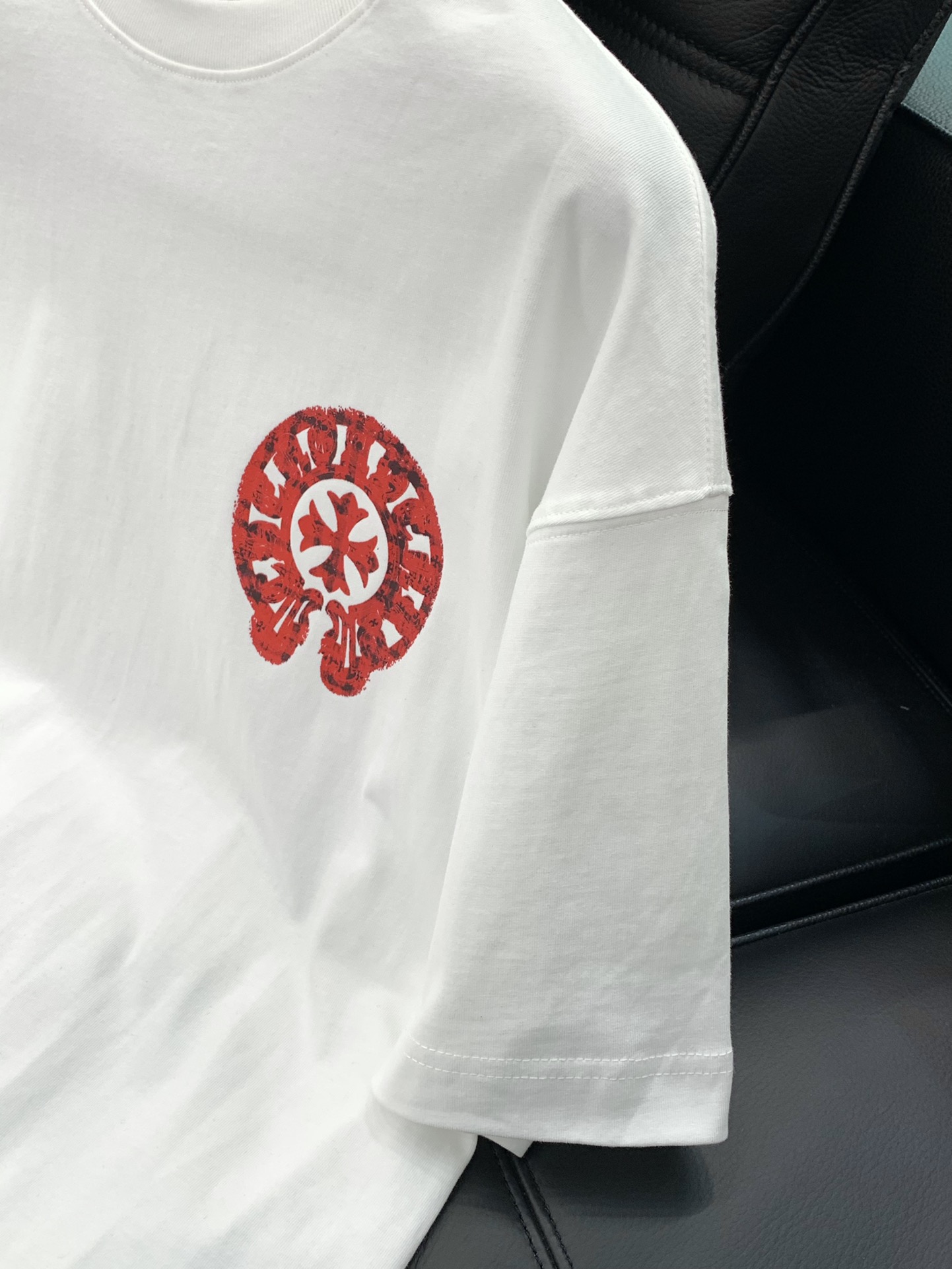 ，，Chrome Hearts 克罗心，2025春夏新品，专柜同步有售，原单狠货，时尚休闲圆领短袖T恤，