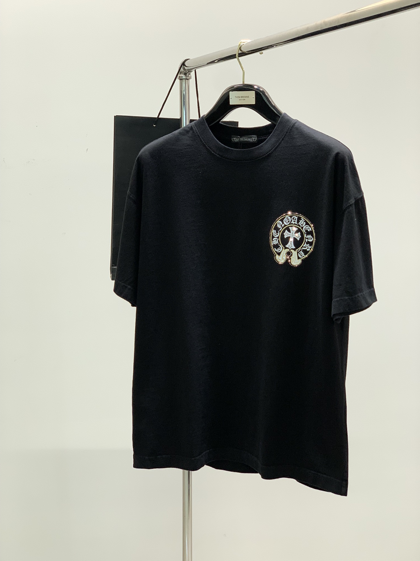 ，，Chrome Hearts 克罗心，2025春夏新品，专柜同步有售，原单狠货，时尚休闲圆领短袖T恤，